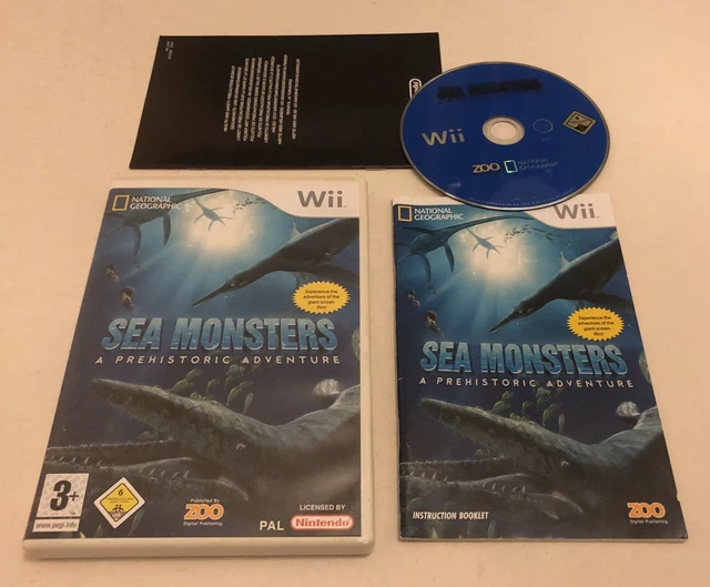 Sea Monsters: A Prehistoric Adventure Nintendo Wii Complete PAL