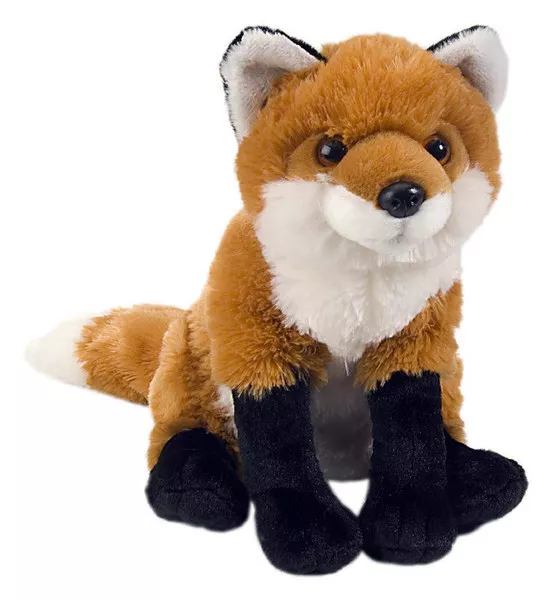 Fox soft plush toy 12"/30cm stuffed animal Cuddlekins Wild Republic NEW