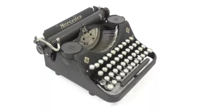 Maquina De Escribir Mercedes Modelo 33 Añ 1940 Typewriter Schreibmaschine Ecrire