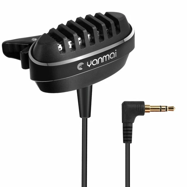 Yanmai R999 Double Condenser Microphone Omni for iPad Android Smartphone Cilp on
