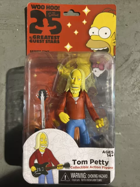 Neca Simpsons 25th Anniversary Series 5 Guest Star Figure Tom Petty