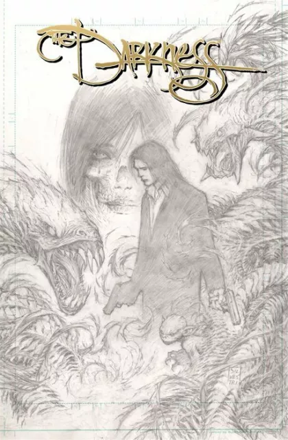 The Darkness #100 Image Expo Sketch  Variant (Marc Silvestri Cover) Top Cow Nm