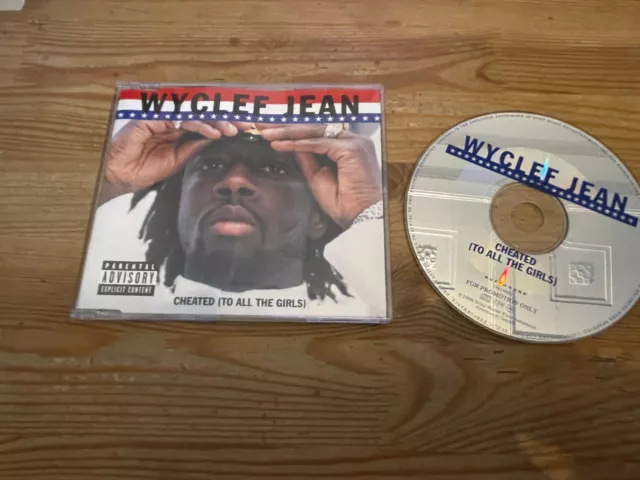 CD Hiphop Wyclef Jean - Cheated (To All Girls) (4 Song) Promo SONY COLUMBIA sc