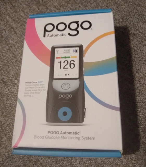 NEW POGO AUTOMATIC Blood Glucose Monitoring System Bluetooth w/ App