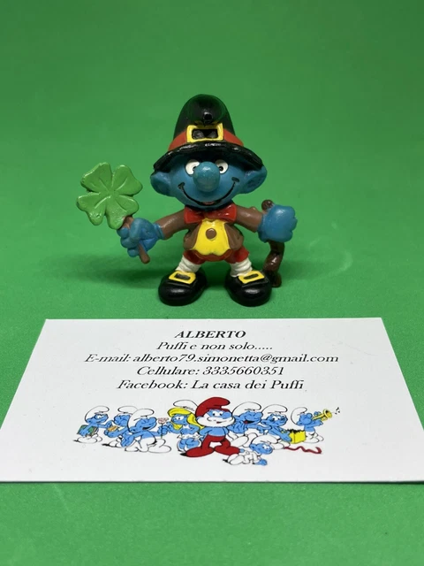 Puffi Smurfs Puffo San Patrizio St Patrick 20176 Variante 4A Fascia Rossa