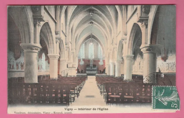 95 - VIGNY - Church Interior