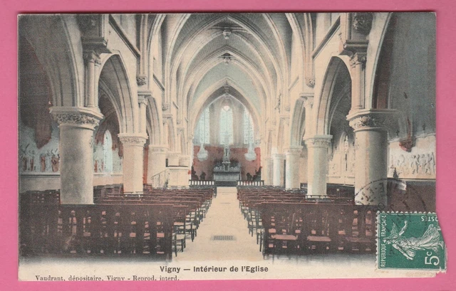95 - VIGNY - Church Interior