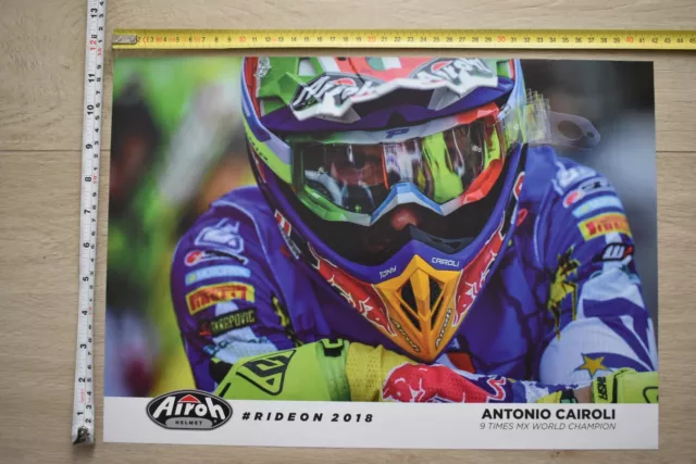 Tony Cairoli Airoh Poster Ktm Red Bull Factory Mxgp Nagl Prado Gajser Desalle