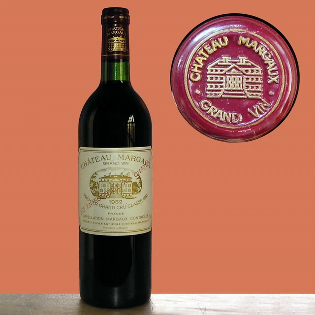 Château MARGAUX 1982***, (99/100 Parker), premier de la série des grandes années