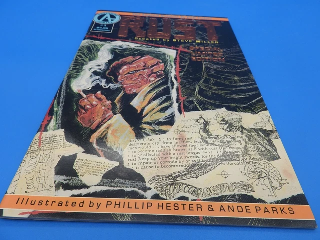 1992 Adventure Comics Rust 1St Cameo Spawn Foil Cover 7.5 Key Rare !