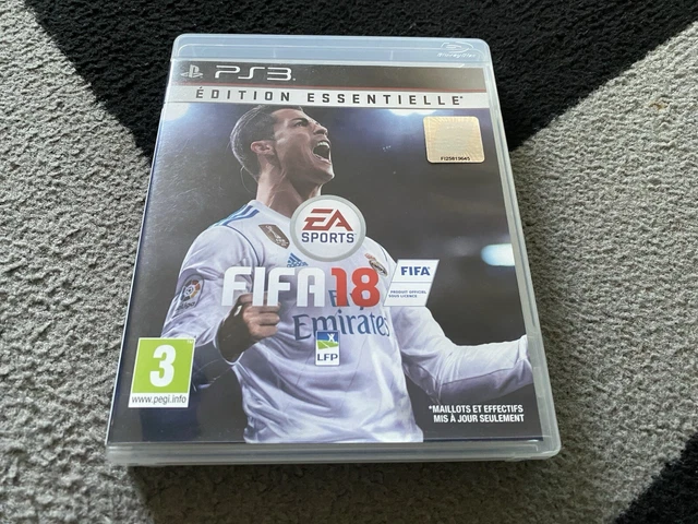 Jeu FIFA 18 Édition Essentielle PS3 - Version FR PAL - État Correct - Football EA Sports
