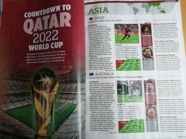 WORLD SOCCER MAGAZINE Aug 2022 WORLD CUP 2022 Preview Mbappe Neymar WORLD SOCCER MAGAZINE Aug 2022 WORLD CUP 2022 Preview Mbappe Neymar