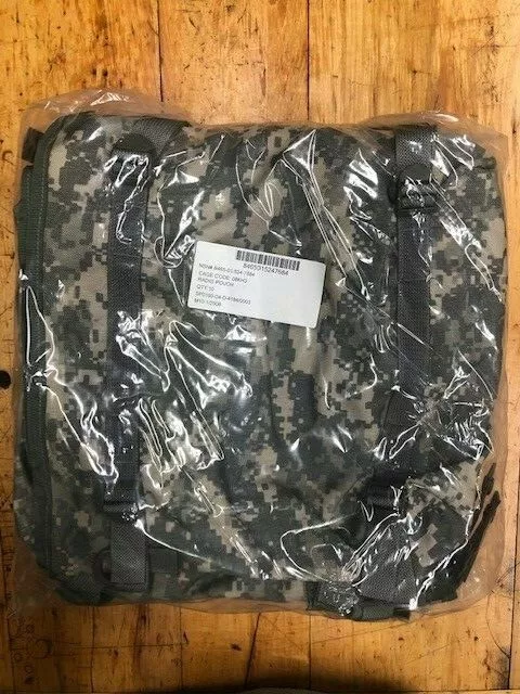 NEW! LOT OF (10) MOLLE ll ACU DIGITAL RADIO POUCH UTILITY US ARMY MILITARY GI