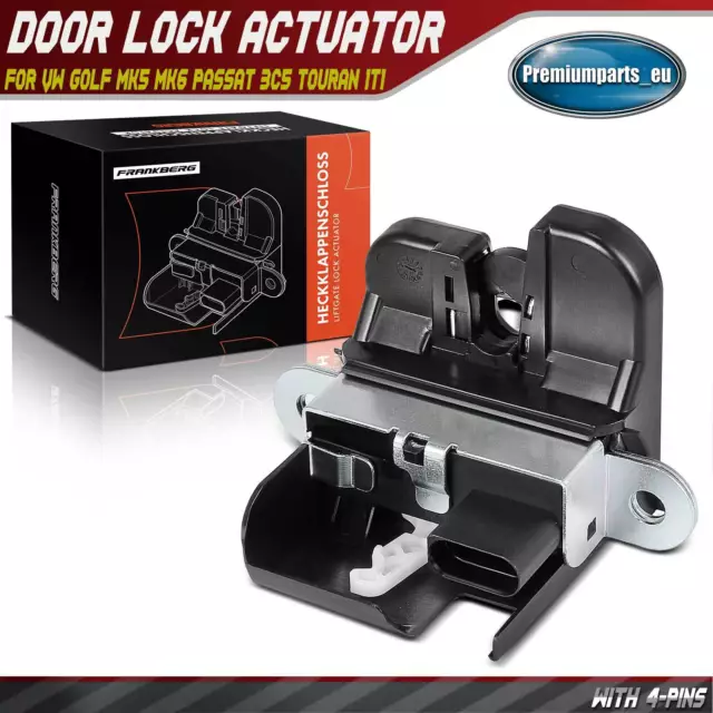 Tailgate Boot Lock Latch Catch Actuator For Vw Golf 5/6 Passat Touran Seat Altea