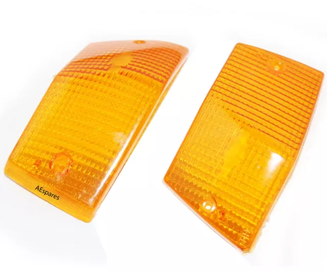 Hinter Blinker Bernstein Orange Linse Set für Vespa Px PX80 - 200 Pe Lusso T5