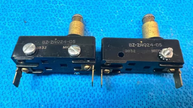 Honeywell Micro Switch Bz-2Rq24-D5 Industrial Snap Action Switch, Overtrav(E115)