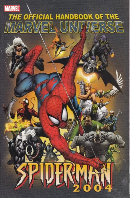 OFFICIAL HANDBOOK OF MARVEL UNIVERSE - SPIDERMAN 2004 - Back Issue