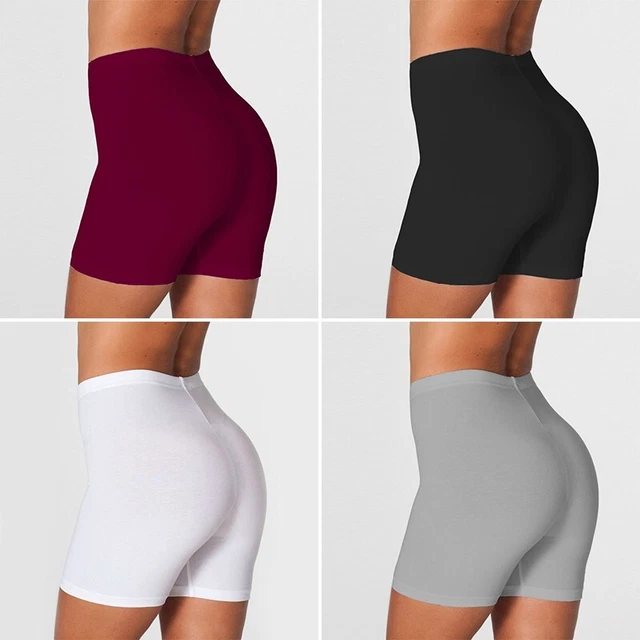 Pantaloncini di sicurezza donna tempo libero sport corsa fitness ad asciugatura rapida alta ela