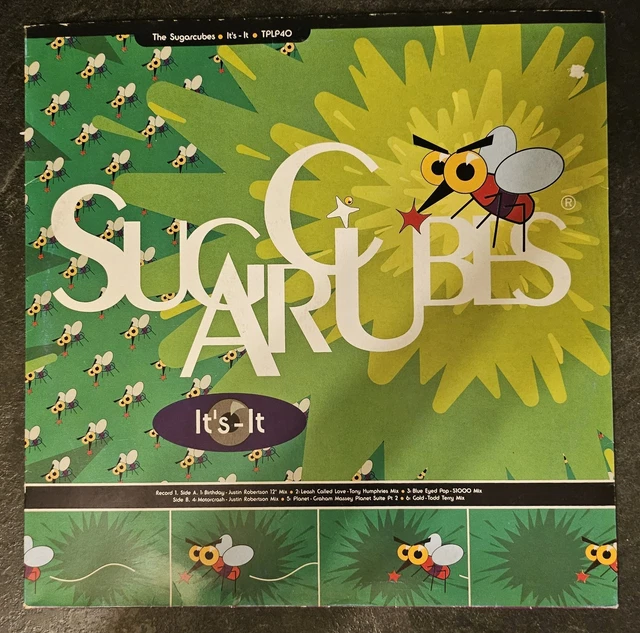 THE SUGARCUBES BJORK IT'S IT! Original 2xLP 1992! One Little