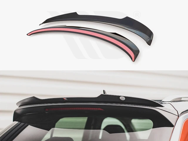 Maxton Design Gloss Black Spoiler Wing Extension For Audi SQ5 MK1 (8R)