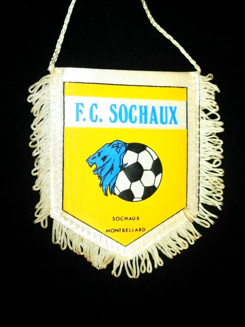 Fanion Vintage FC Sochaux Montbéliard – Football – Pennant Wimpel Avant 2000