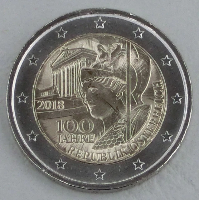 2 Euro Münze 100 Jahre österreich 2018 2 EURO GEDENKMÜNZE Österreich 2018 100 Jahre Republik unz. EUR 4,25
