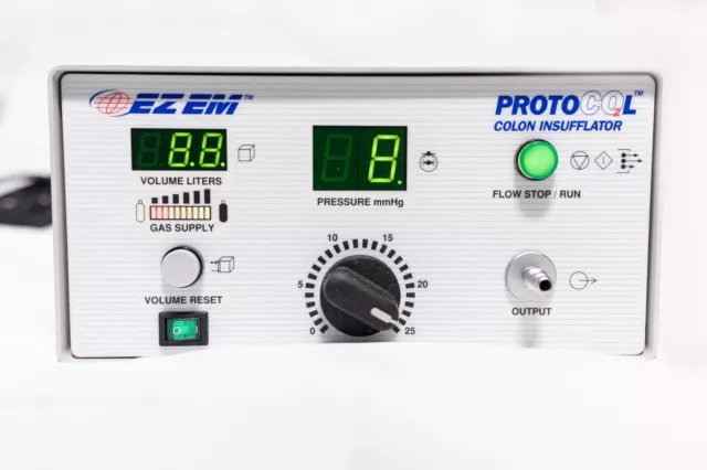TESTED & WORKING! EZEM Model 6400 Protocol Colon Insufflator – #80288 PROTOC02L