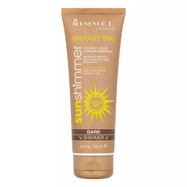 Rimmel London Instant Tan Sun Shimmer Instant Tan - Dark 125ml