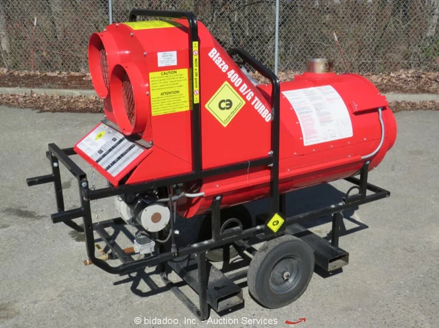 Campo EB400D/G Turbo Portable Jobsite Indirect Forced Air Heater Propane bidadoo