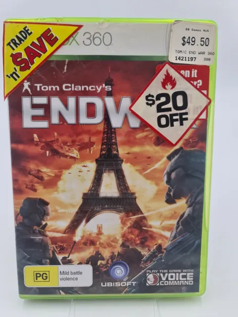 Tom Clancys Endwar Xbox 360 Game*Money Back Guarantee* *Fast Shipping*