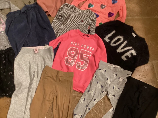 Pacchetto abbigliamento ragazze età 6-7 anni, buona selezione guardaroba 4