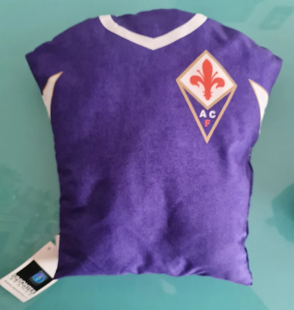 CUSCINO GADGET ACF Fiorentina prodotto ufficiale logo storico