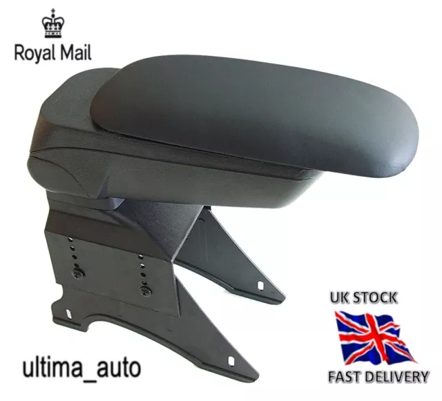 VAUXHALL Corsa B C D Combo Armrest Black Centre Console for