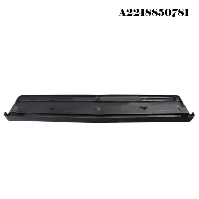 Accessori paraurti targa ricambio supporto A2218850781 nero supporto