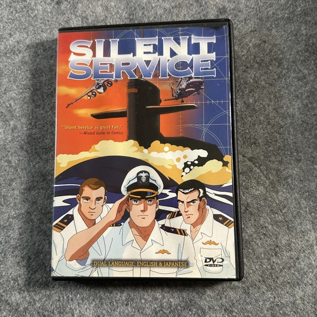 SILENT SERVICE ANIME DVD Dual Language English Japanese Submarine