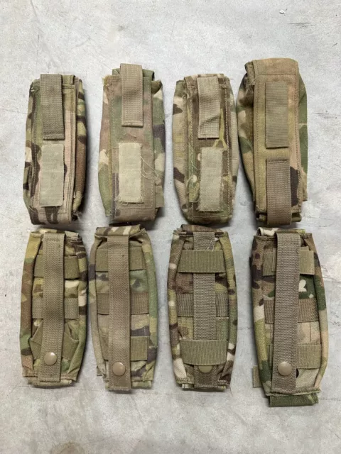1 - US Army Tourniquet Pouch Carrier Molle II OCP Multicam IFAK Bandage Woodland