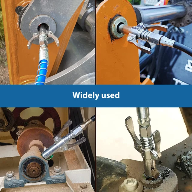 Ugello grasso senza scarico acciaio inox siringa auto punta lubrificante (tubo ugello)