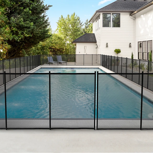 POOL FENCES 4X48 Feet InGround Swimming Pool Safety Fence Prevent