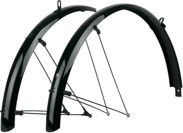 SKS Bluemels Basic schwarz 45 mm Fahrrad Schutzblechset Schutzblech Set