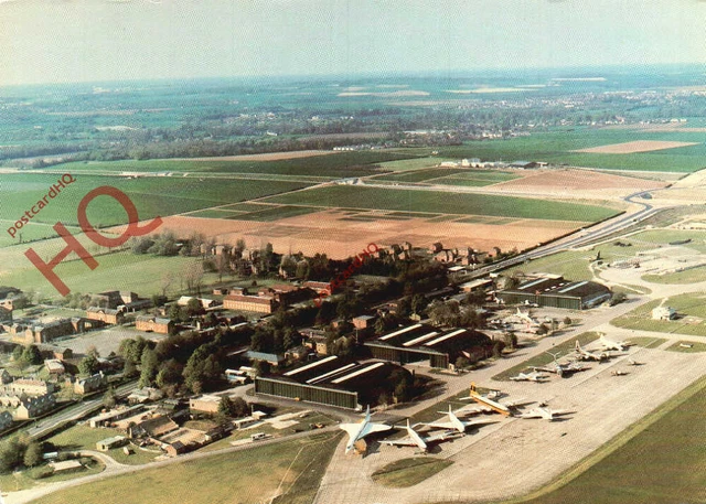 Picture Postcard-:DUXFORD AIRFIELD, AERIAL VIEW