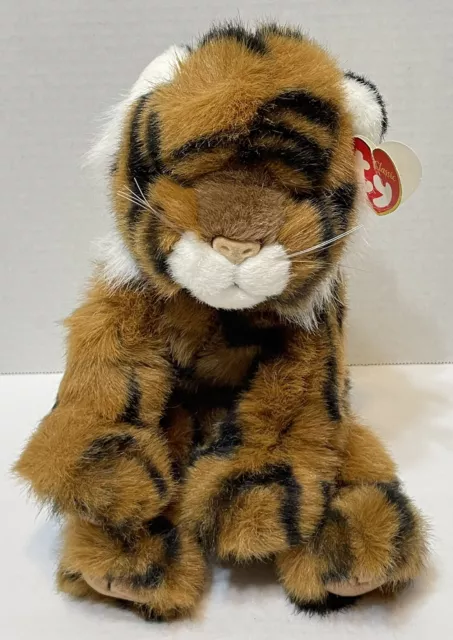 Rare Vintage 1997 TY Beanie Babies Classic Bengal Tiger Cub Plush 12 Inches Tag