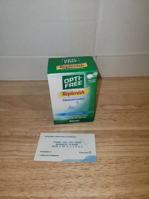 Alcon Opti-Free Replenish Multi-Purpose Disinfecting Solution 2 Oz