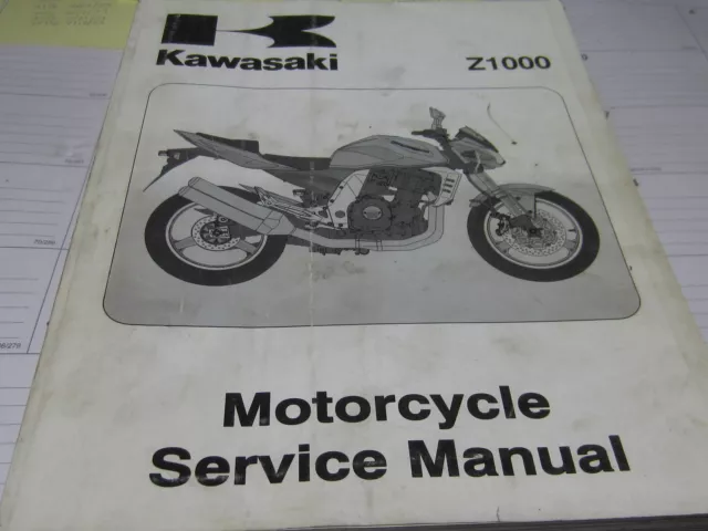 Kawasaki 2003 ZR1000A1 Z 1000  service manual