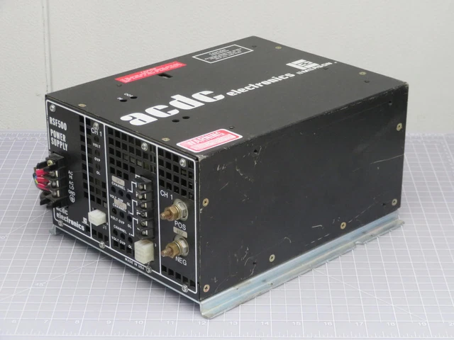 ACDC Electronics RSF503B-2330-4099 Power Supply 5VDC/80 amp 12VDC/8amp 500 Watt