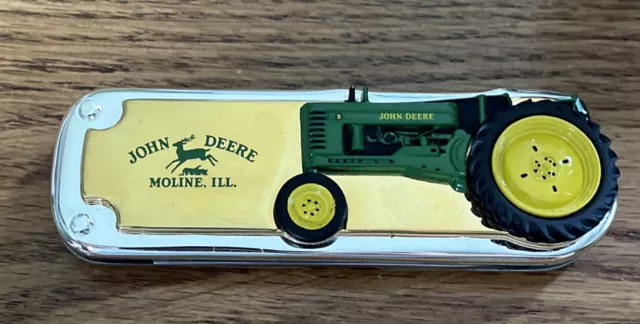 Franklin Mint John Deere Tractor Knife 1948 Model B FARMING POCKET KNIFE