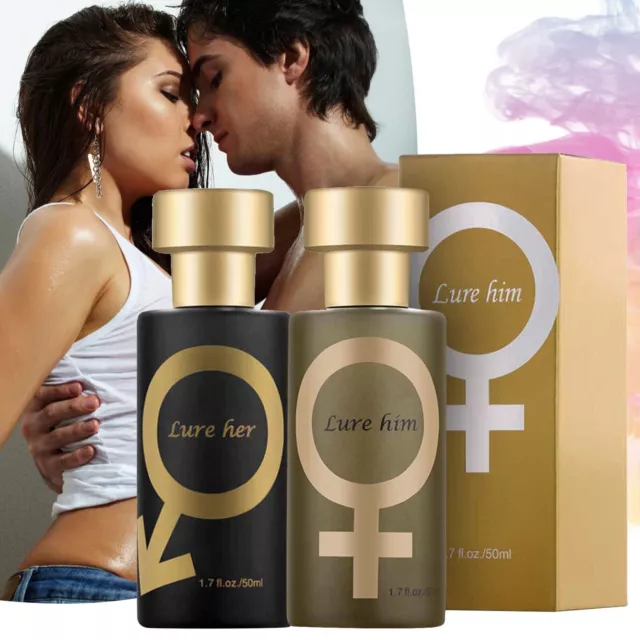 APHRODISIAC GOLDEN LURE Her Pheromone Perfume Spray for Men to