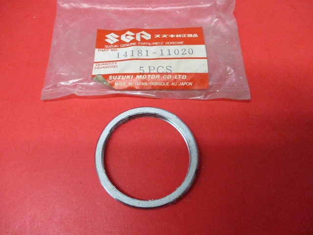 Nos New Original Suzuki Gs1000 T250 Gt250 Gs1100 Exhaust Pipe Gasket 14181-11020
