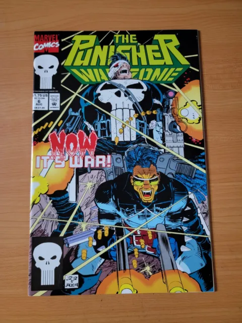 Punisher War Zone #6 Direct Market Edition ~ NEAR MINT NM ~ 1992 Marvel Comics