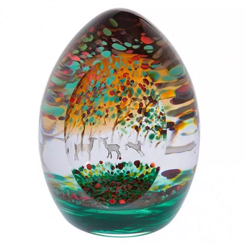 Caithness Glass Woodland Seasons Autumn Paperweight L17126