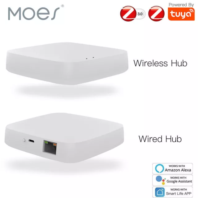 MOES Tuya Smart ZigBee Gateway Hub Home Fernbedienung Automation Kontrollzentrum